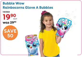 Bubble Wow Rainbocorns Glove A Bubbles