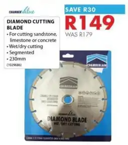 Chamberlain Chamberlain Diamond Cutting Blade offer