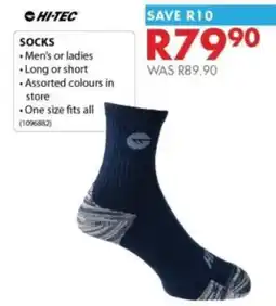 Chamberlain Hi-tec socks offer