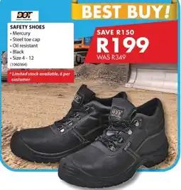 Chamberlain DOT SAFETY SHOES offer