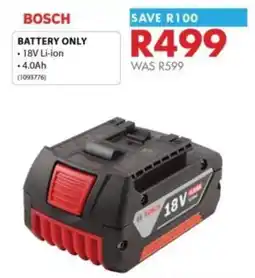 Chamberlain BOSCH BATTERY ONLY offer