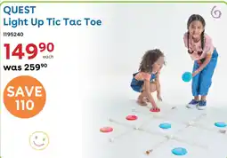 ToysRUs Quest Light Up Tic Tac Toe offer