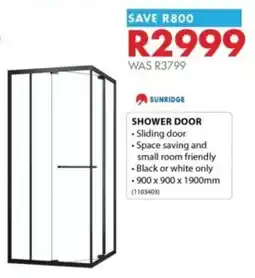 Chamberlain Sunridge Shower Door offer
