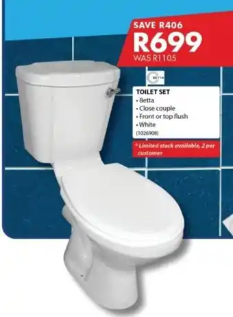 Betta Toilet Set