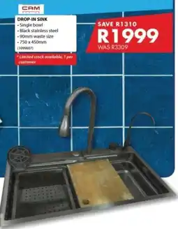 Chamberlain CAM DROP-IN SINK offer