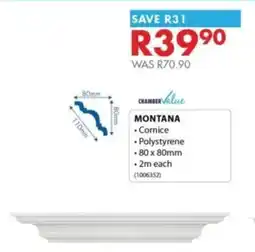Chamberlain Chamber Value Montana Cornice offer