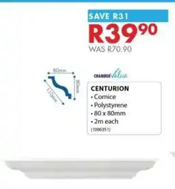 Chamberlain Chamber Value Centurion Cornice offer