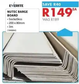Chamberlain Everite Nutech Barge Board offer