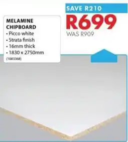 Chamberlain Melamine Chipboard offer