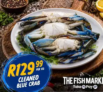 Cleaned Blue Crab