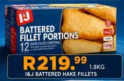 Take 'n Pay I&J battered hake fillets offer