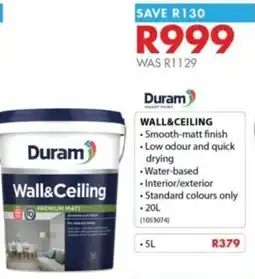 Chamberlain Duram Wall & Ceiling offer