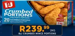 Take 'n Pay I&J crumbed mince portions offer