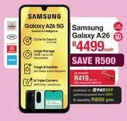 MRP Samsung Galaxy A26 Smartphone With Dual Sim (Network Not Locked) offer