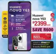 MRP Huawei Nova Y63 Smartphone With Dual Sim & Network UnLocked offer