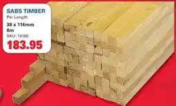Cashbuild SABS TIMBER offer