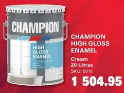 Cashbuild CHAMPION HIGH GLOSS ENAMEL offer