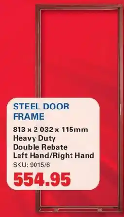 Cashbuild STEEL DOOR FRAME offer
