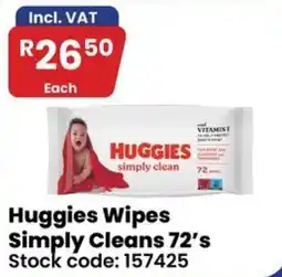 Africa Cash and Carry Huggies Wipes Simply Cleans 72's offer
