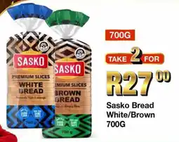 Take 'n Pay Sasko Bread White/Brown offer