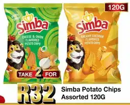 Take 'n Pay Simba Potato Chips Assorted offer