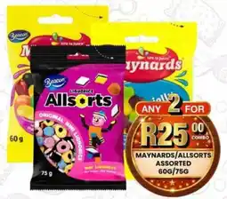 Take 'n Pay Maynards/Allsorts Assorted offer