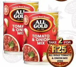 Take 'n Pay All Gold Tomato & Onion Mix offer