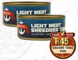 Take 'n Pay Sailors Tuna offer
