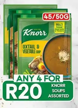 Take 'n Pay Knorr Soups Assorted offer