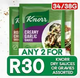 Take 'n Pay Knorr Dry Sauces or Gravies Assorted offer