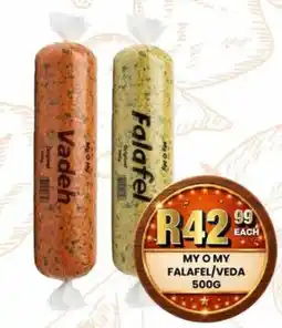 Take 'n Pay My O My Falafel/Veda offer