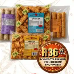 Take 'n Pay Divine Soya Prawns/Fish/Chicken/Spicy Paneer offer