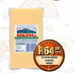 Take 'n Pay Clover Berg Cheese offer