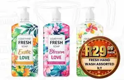 Take 'n Pay Fresh Hand Wash Assorted offer