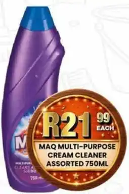 Take 'n Pay MAQ MULTI-PURPOSE CREAM CLEANER Assorted offer