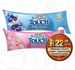 Take 'n Pay Personal Touch Fabric Conditioner Assorted offer