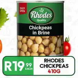Take 'n Pay Rhodes Chickpeas offer