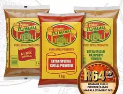 Take 'n Pay Osmans Chilli Powder/A1 Mix Masala/Tumeric offer