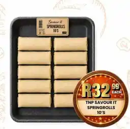 Take 'n Pay TNP Savour it Springrolls offer