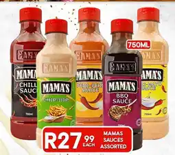 Take 'n Pay MAMA'S SAUCES ASSORTED offer
