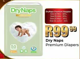 Take 'n Pay Dry Naps Premium Diapers offer