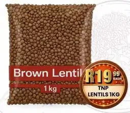 Take 'n Pay TNP Brown Lentils offer