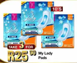 Take 'n Pay My Lady Pads offer