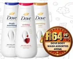 Take 'n Pay Dove Body Wash Assorted offer