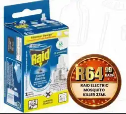 Take 'n Pay Raid Electric Mosquito Killer offer