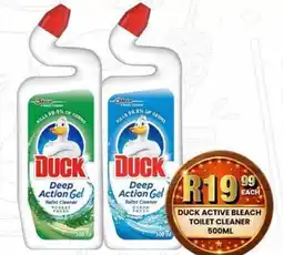 Take 'n Pay Duck Active Bleach Toilet Cleaner offer