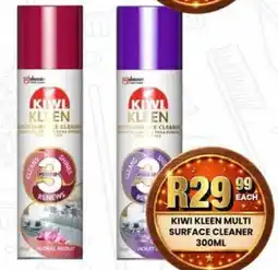 Take 'n Pay Kiwi kleen multi surface cleaner offer