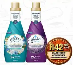 Take 'n Pay Glade Fabric Conditioner Assorted offer