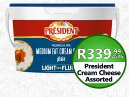 Take 'n Pay President Cream Cheese Assorted offer