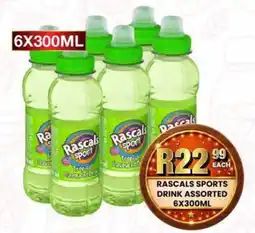 Take 'n Pay Rascals Sports Drink Assorted offer